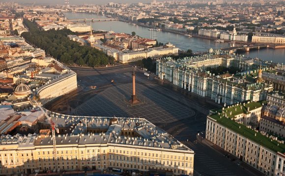 Фотография Дворцовой площади в