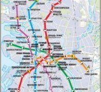 Карта метро Санкт-Петербурга Карта метро Санкт-Петербурга