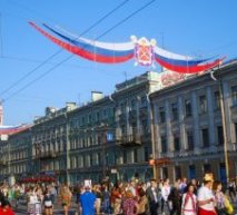 Невский проспект в День города